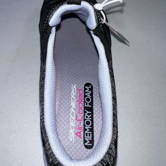 Sketchers Glide Step with Air Cooled Memory Foam Grey Womens 9 NEW - Picture 6 of 13